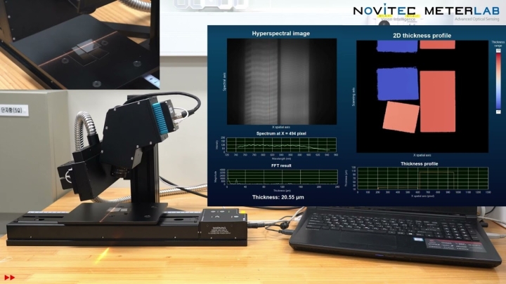 [Demonstration] Ultra-Thin Glass and Film Thickness Distribution Measurement