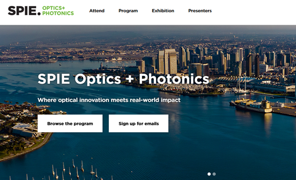 Invited Talk at SPIE Optics + Photonics 2026